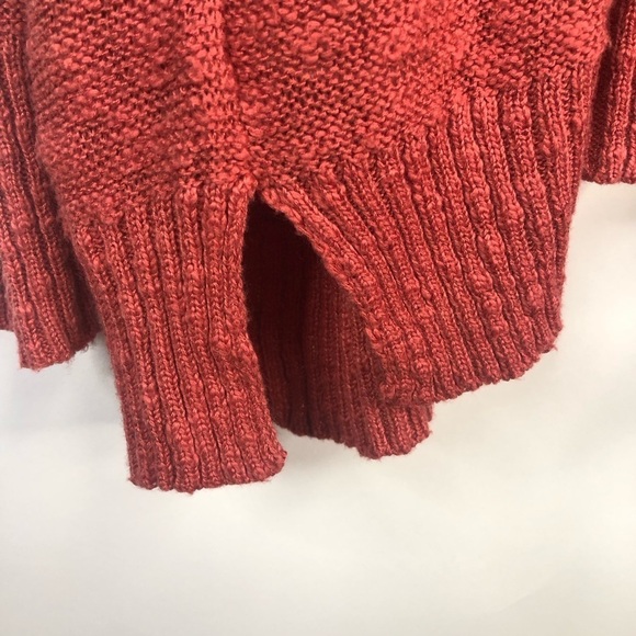 Tahari open cardigan coral long sleeve pockets M - Picture 7 of 10